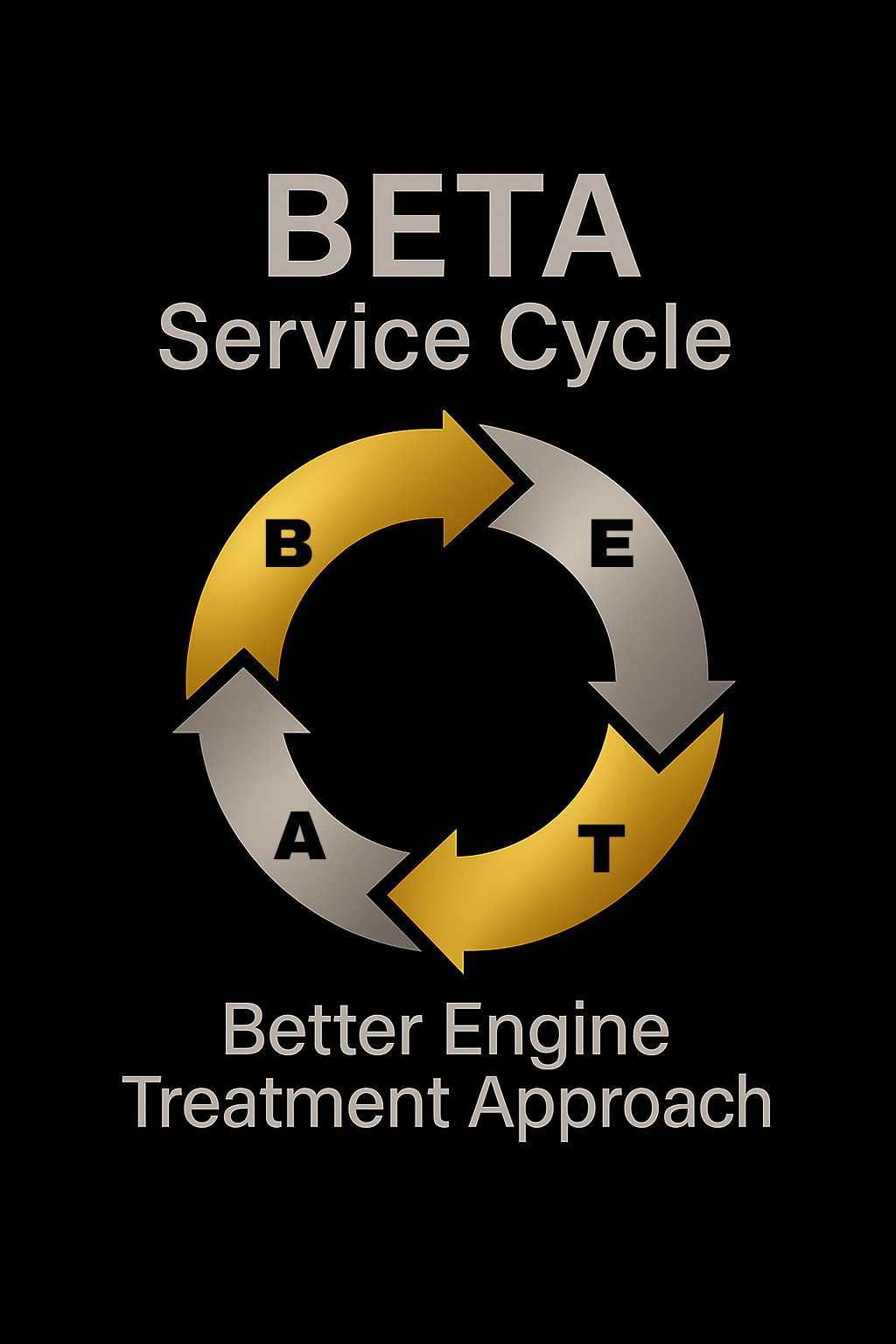 Diagram showing how each service flows into the next on the BETA Service Cycle