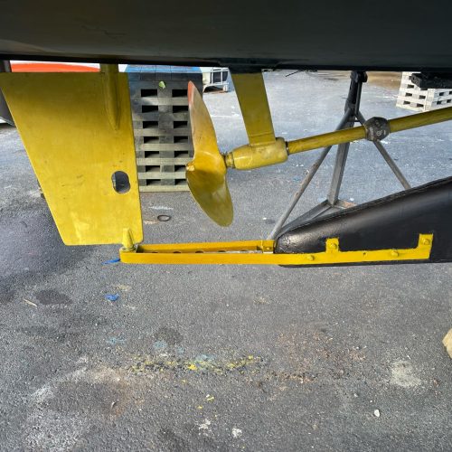 Rebuilt Rudder and Shoe